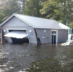 Lake Muskoka Flood 2016 Boathouse Damage