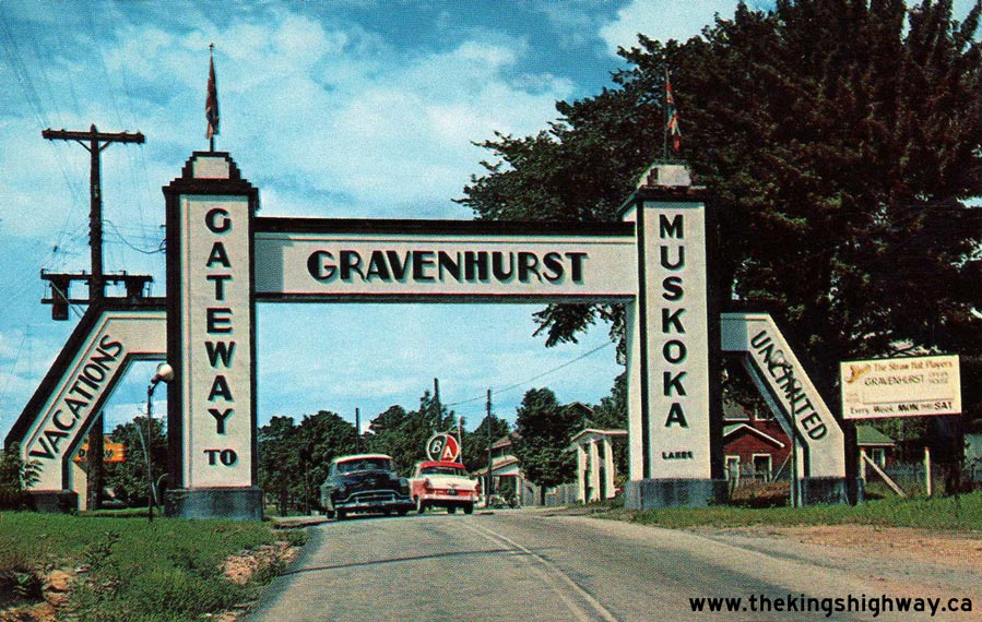 Gravenhurst Gateway Sign Original